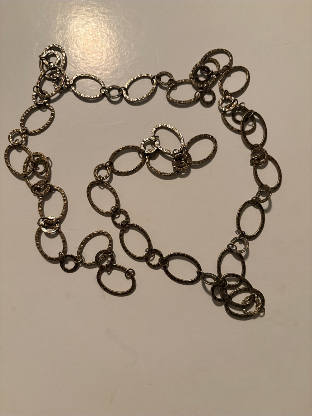 Gold Tone Oval Link  Decorative Chain